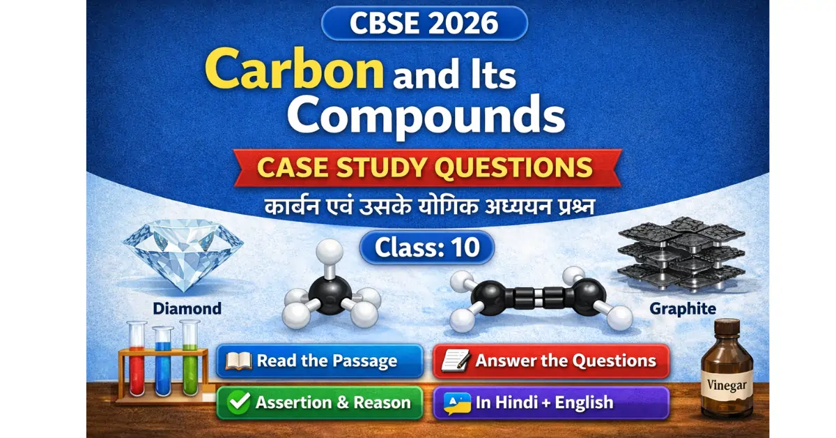 Carbon and Its Compounds – Complete Notes (Class 10)